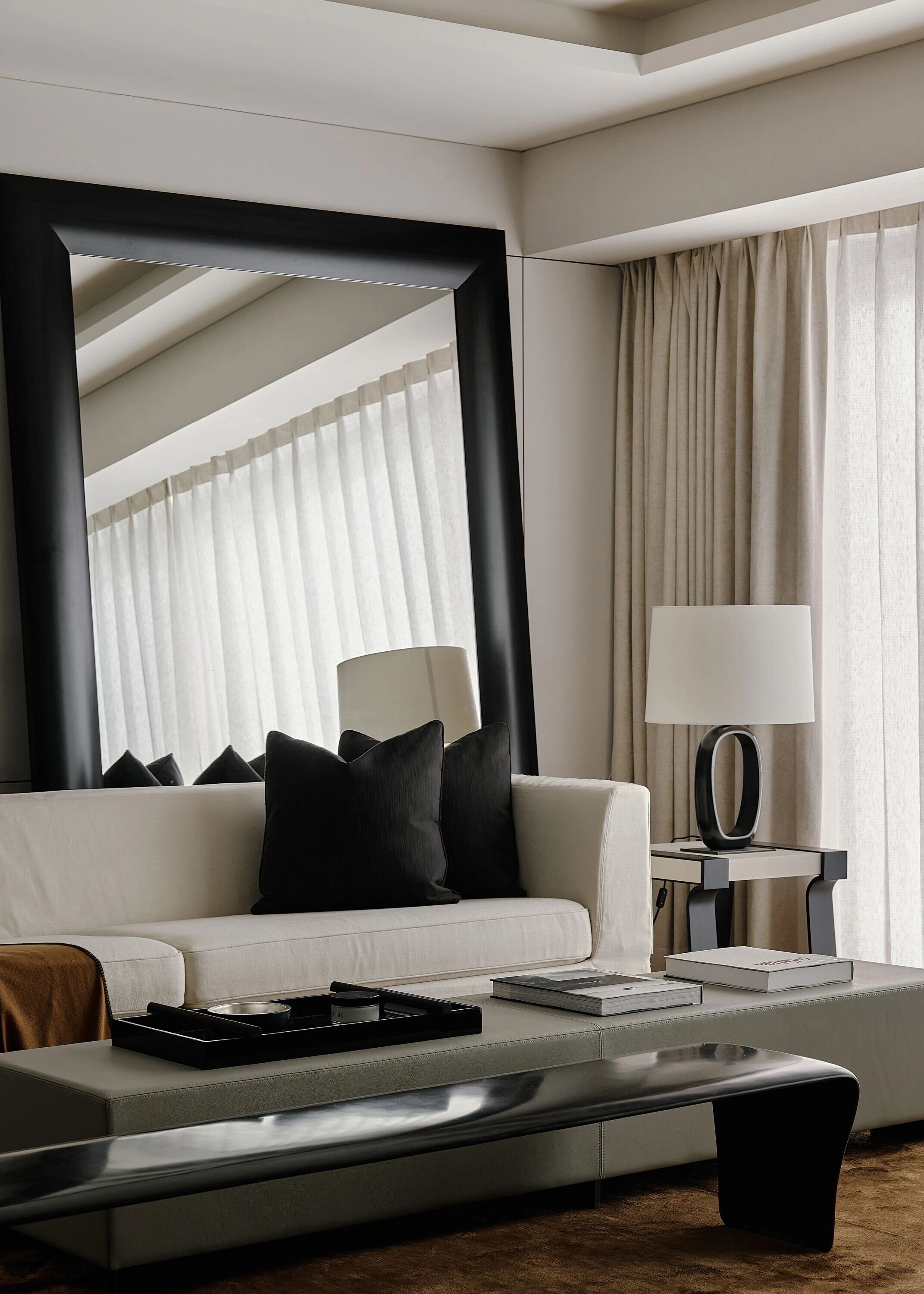 龙盛湾上A户型样板房丨中国上海丨月梁建筑-4