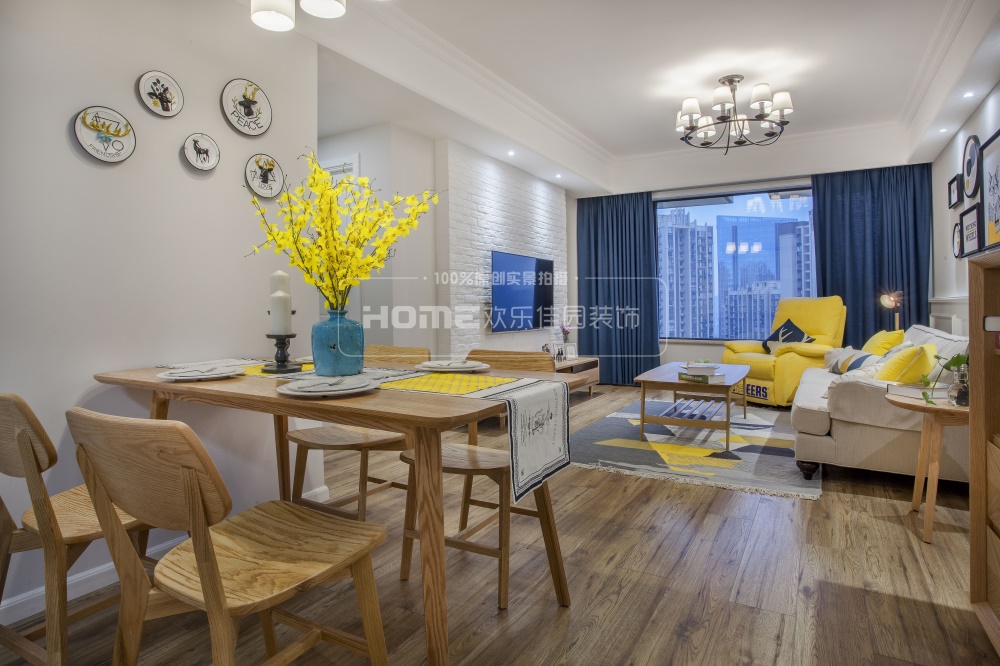 成都中粮锦云混搭风三室一厅,简约实用,空间改造巧妙-22