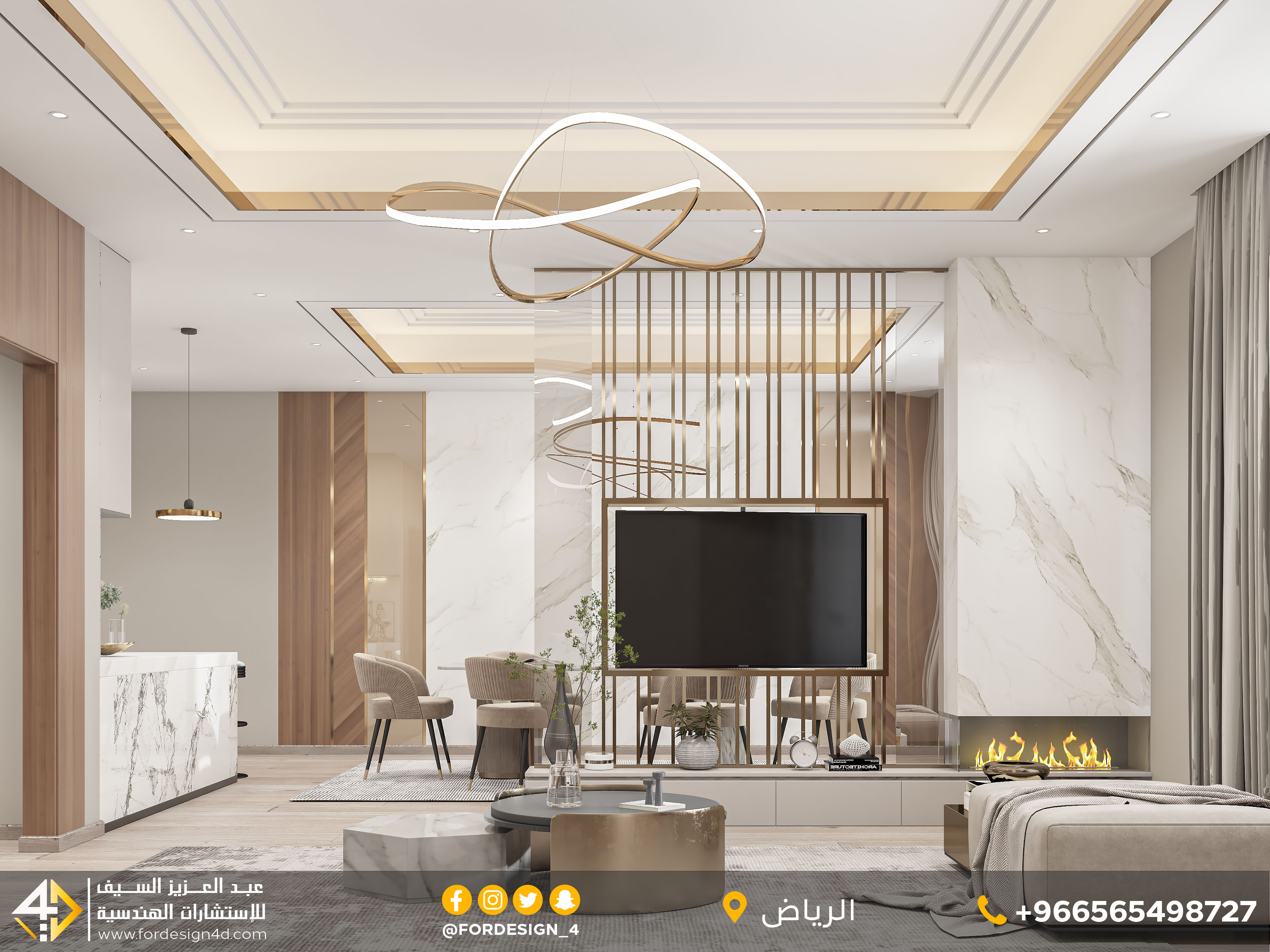 Modern Suite design in palace in KSA-7