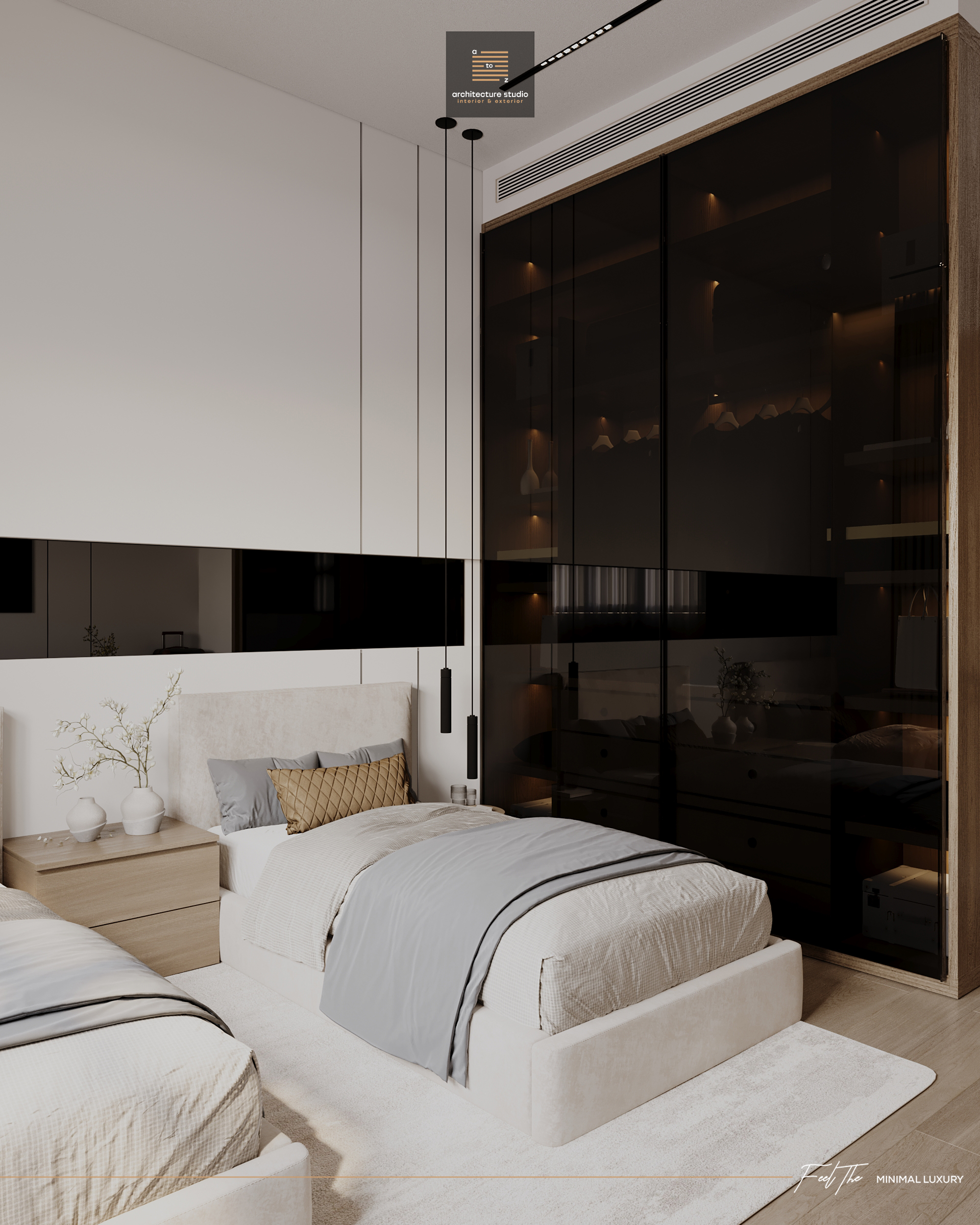 双人卧室套房丨沙特阿拉伯丨A2Z Architects-10