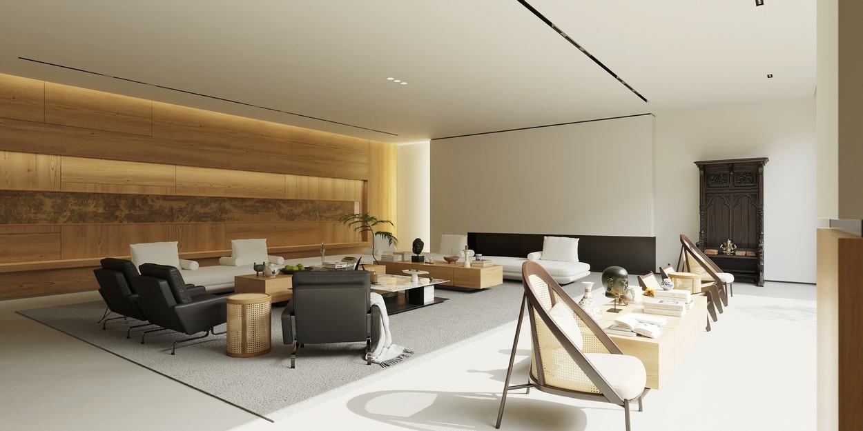 忆江南·中式别墅丨ZHBB 效果表现-16