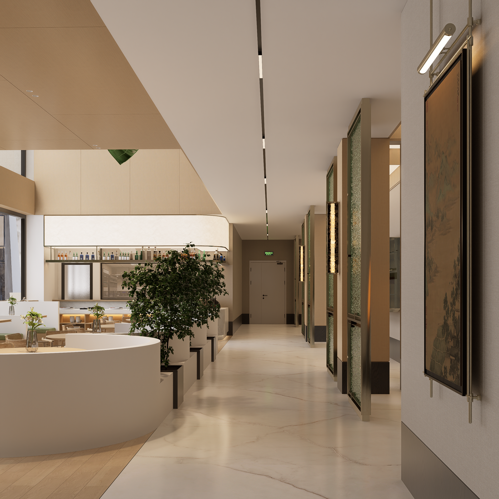 现代原木民宿&酒店设计效果-4