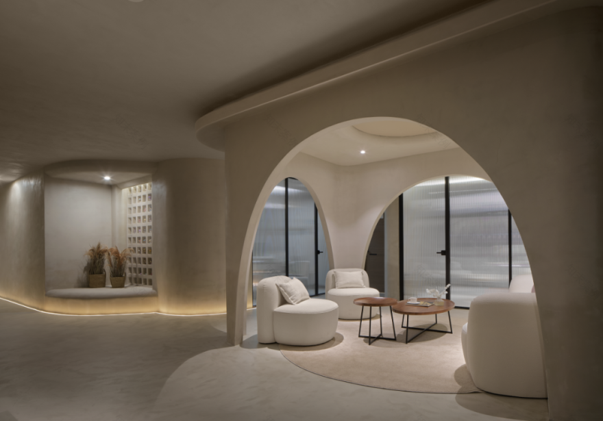 香港大禾设计 | 原木风医美空间,自然与高雅的融合-29