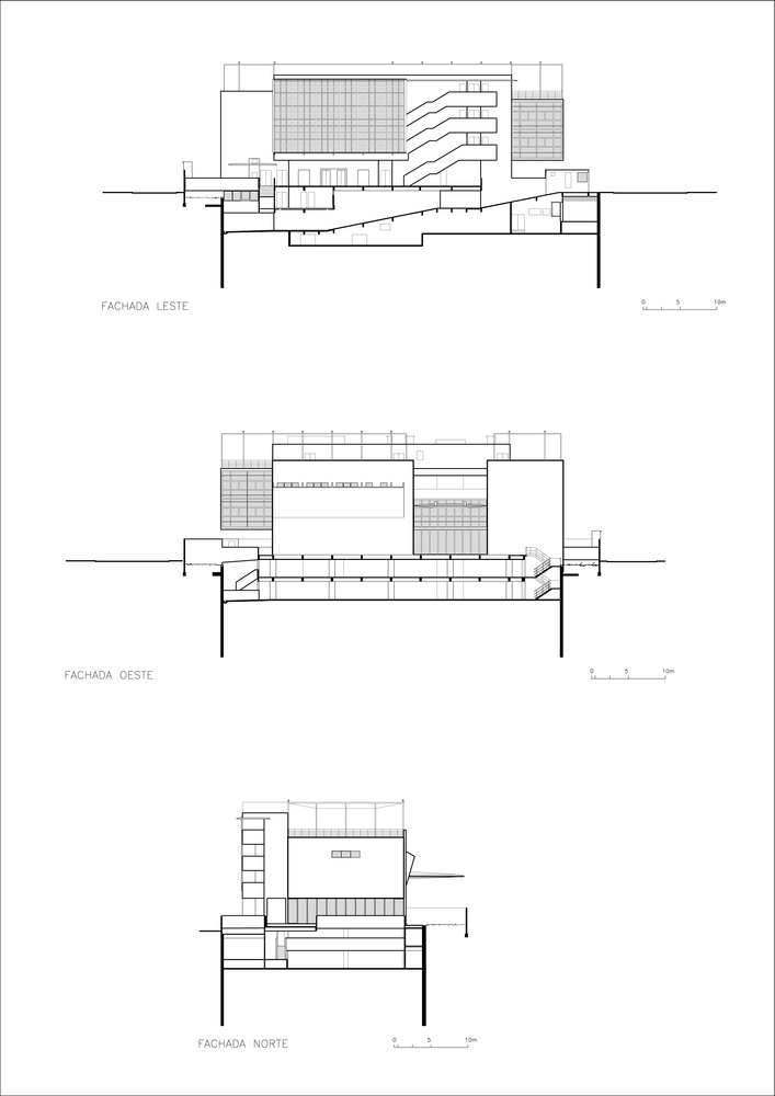 巴西 Shalom 社区中心·混凝土巨石构建的和谐空间-32