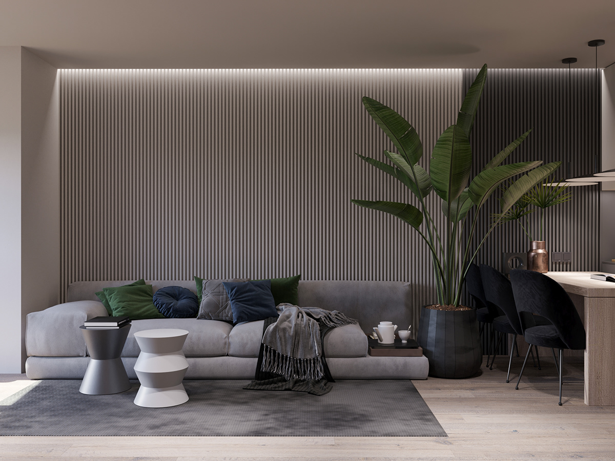 开放式 小户型一居设计-3