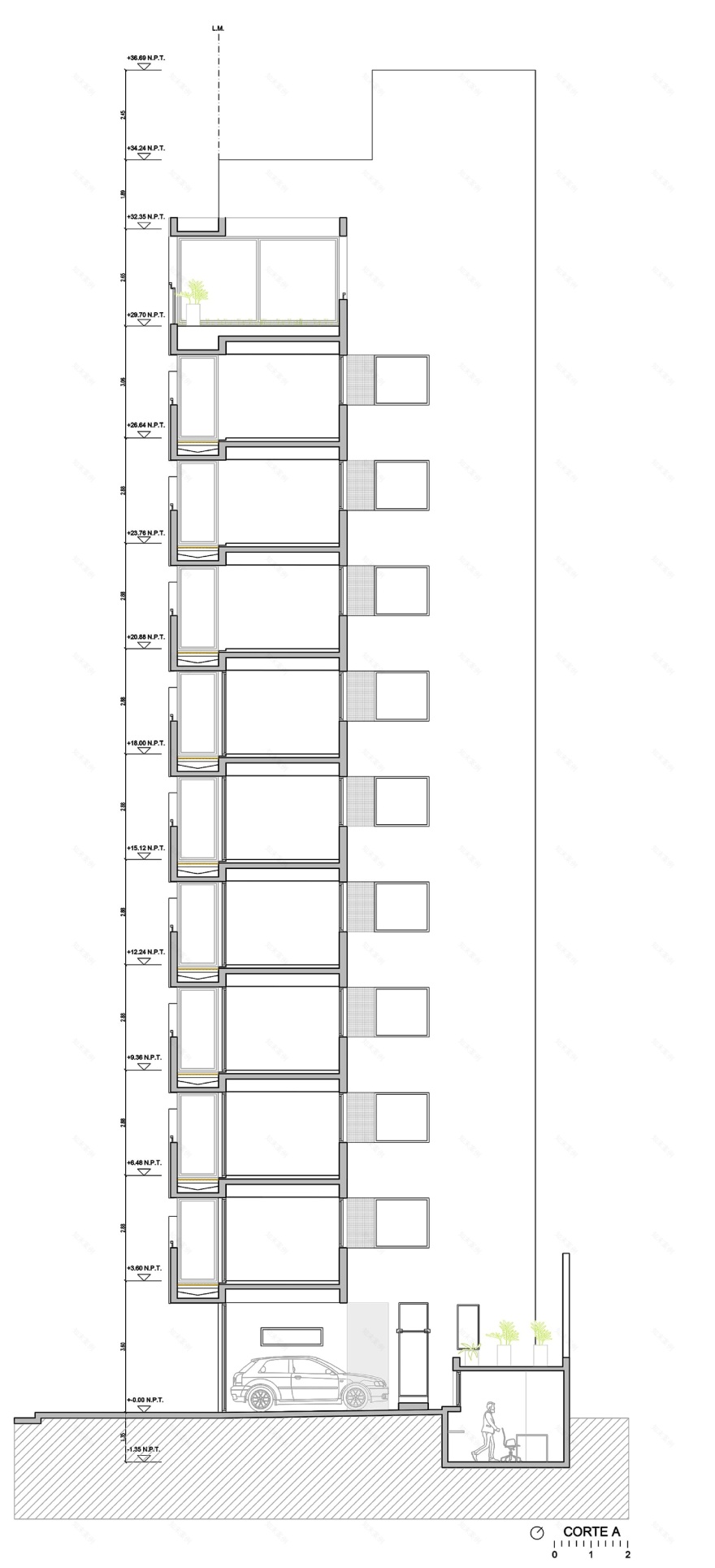 萨维德拉梯田丨阿根廷拉普拉塔丨Drei Arquitectura y Desarrollos-37