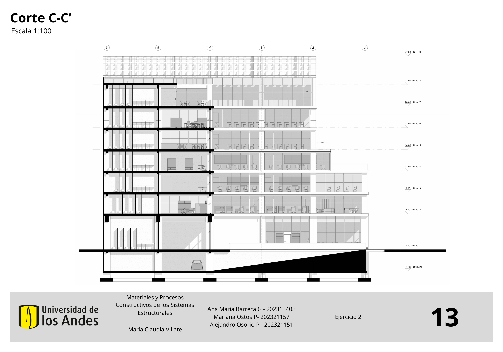MATERIALES Y PROCESOS CONSTRUCTIVOS - ARQT 2211-12