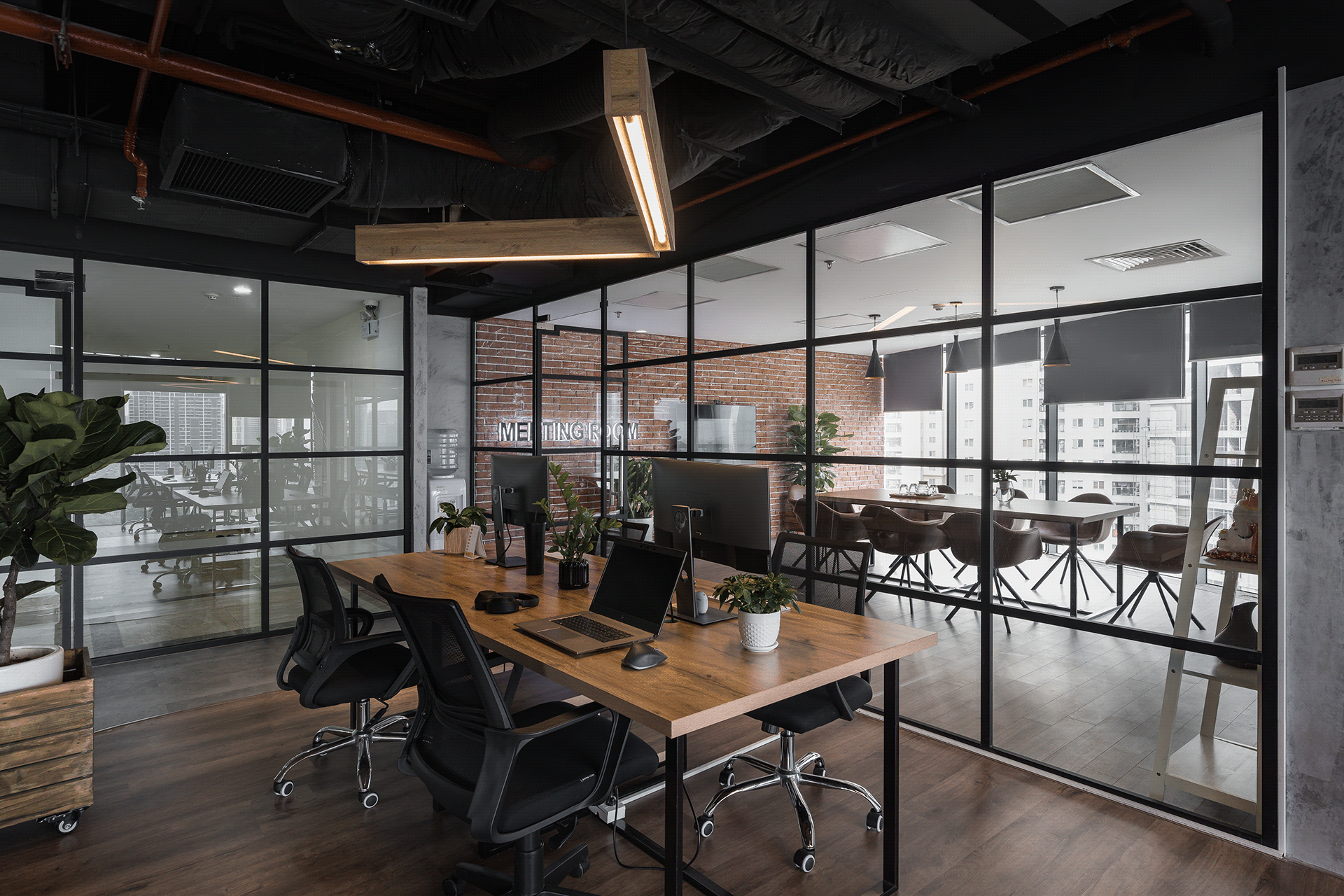 梦想之船办公室丨越南河内丨House Design-17