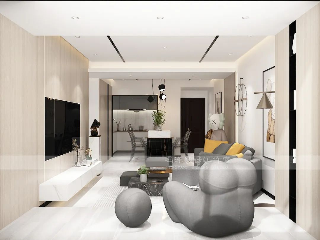 绿地华彤苑 131m²现代时尚空间，尊雅气氛与自由沉浸的完美结合-66