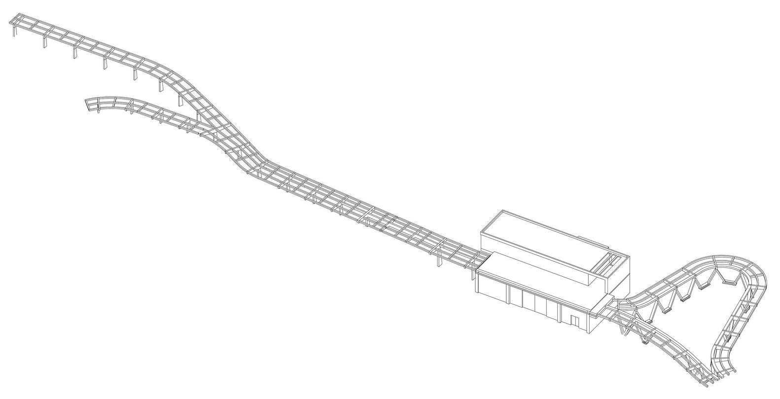 上海东岸投资集团十二桥之上海泰同轮渡站人行天桥-59