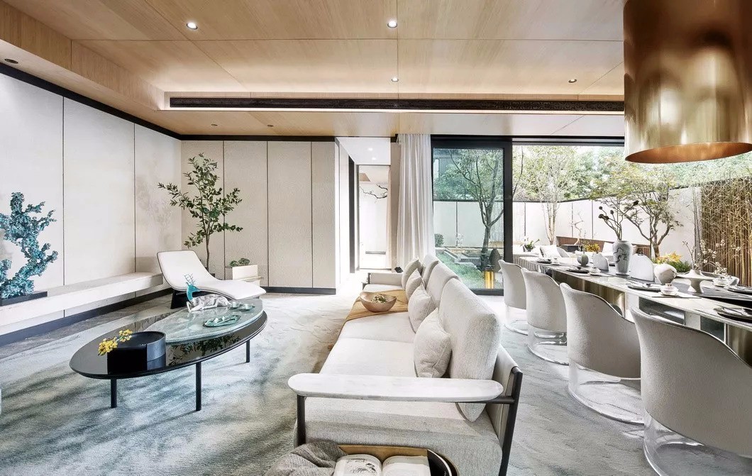 【杜文彪装饰设计】500㎡北京新中式别墅设计方案-7