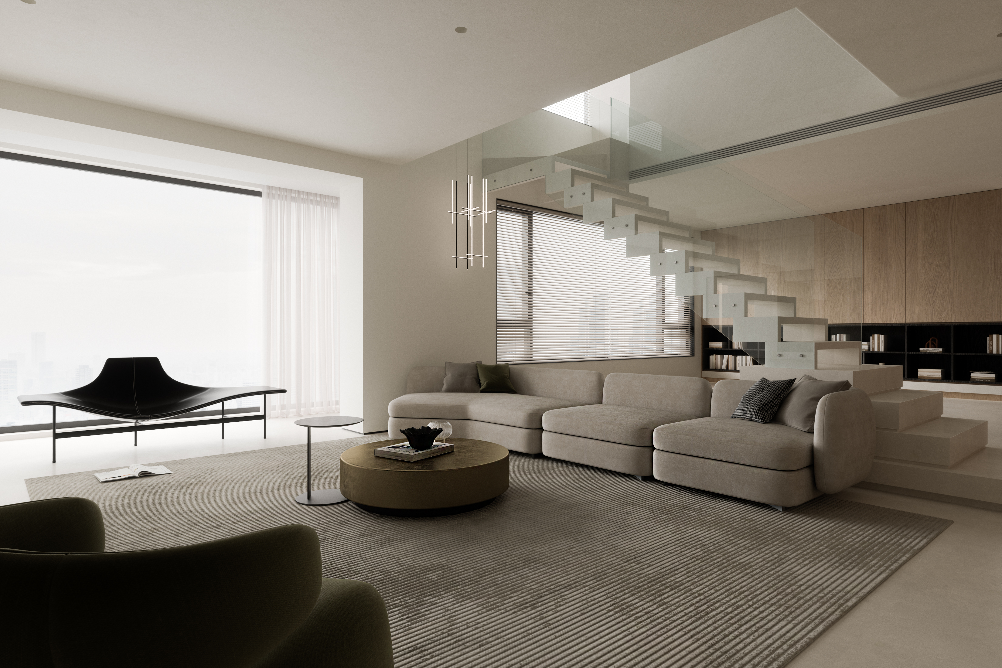 现代极简别墅-1