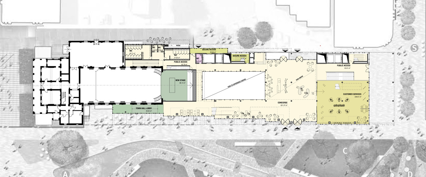 帕拉马塔广场的地标性公民与社区建筑-23