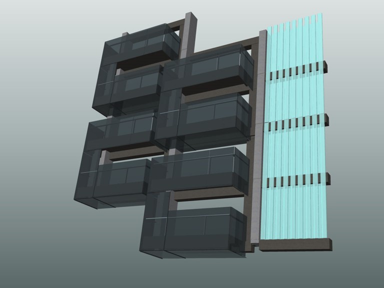 Mintsu Rd. Residence Taipei. Completed 2014-10