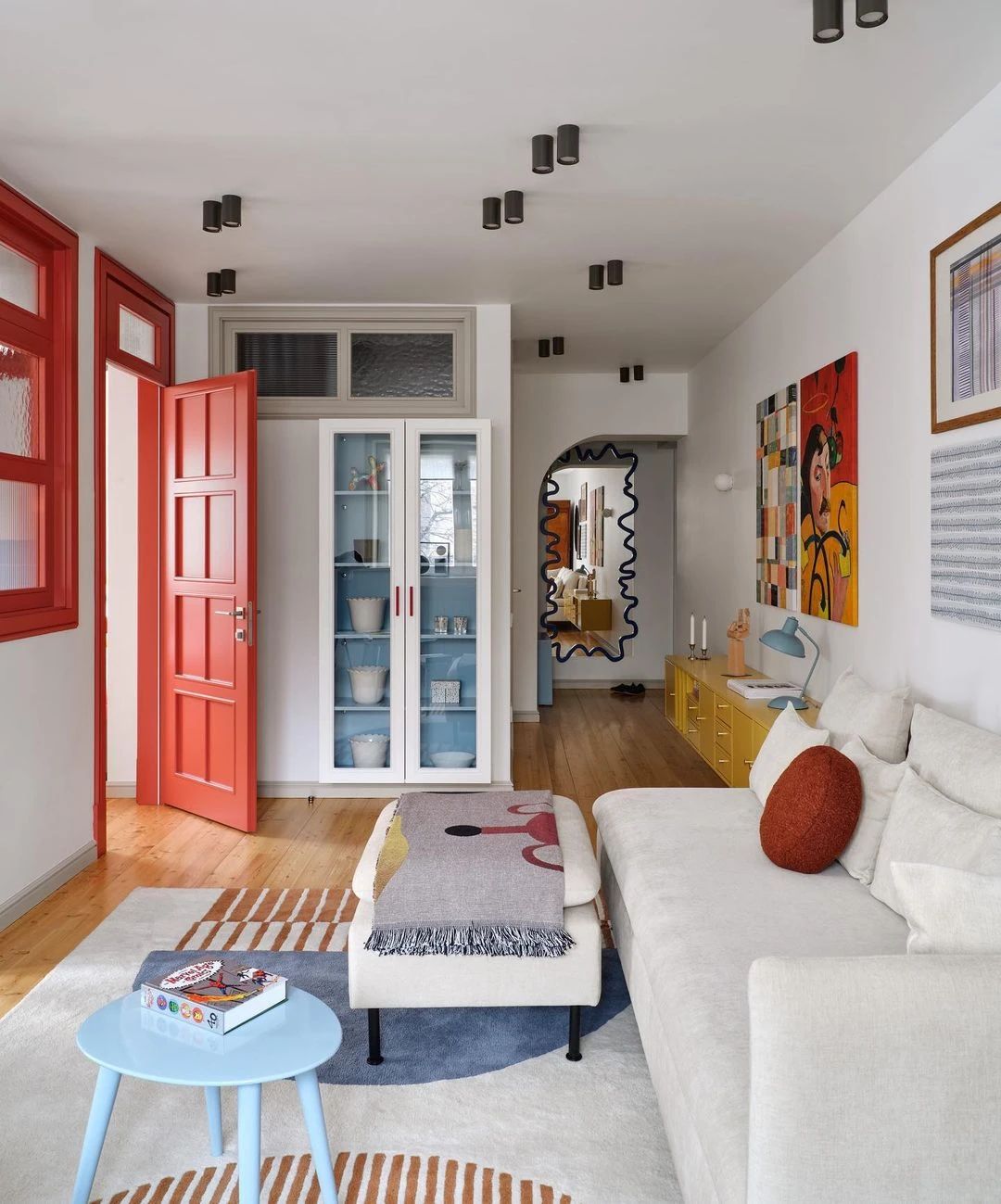 39㎡色彩小宅丨Studeco Design-0