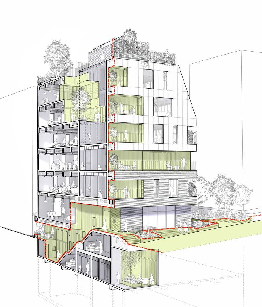 韩国首尔 11 Terrace 办公建筑丨OALab-56