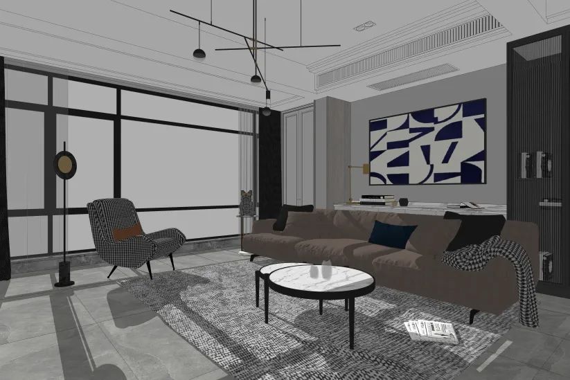 龙湖天宸原著三层叠墅丨方平米设计-12