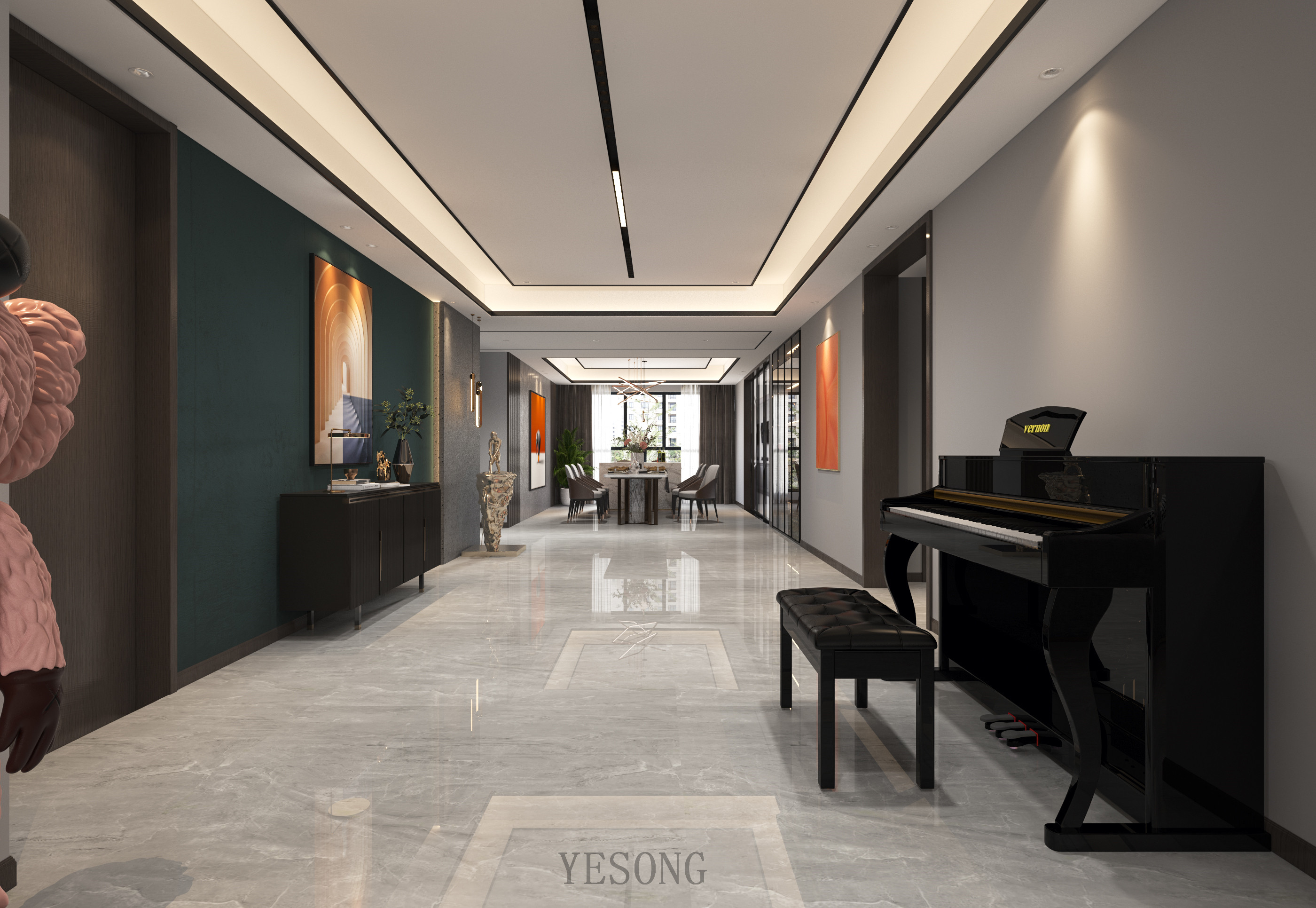 现代家居中的儿童温柔寄望-8