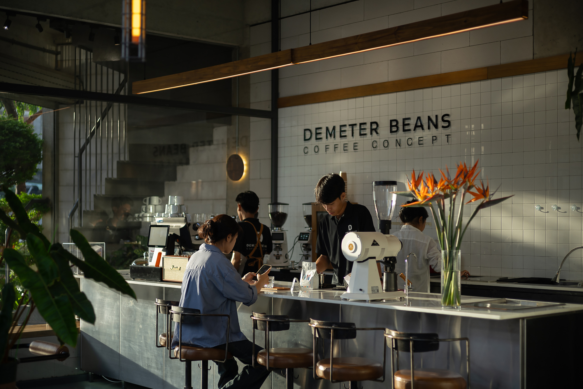 Demeter Beans II 咖啡店和 D 公寓丨越南丨KCONCEPT,KOHARCHITECTS-16