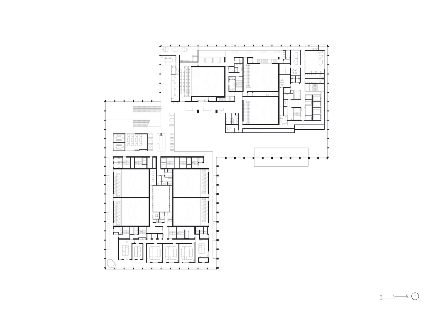 Amsterdam 新法院建筑设计展现开放性与私密性融合-11