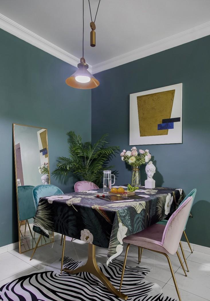 广州盈彩美居 78 平二手房翻新，打造超大厨房与个性空间-22