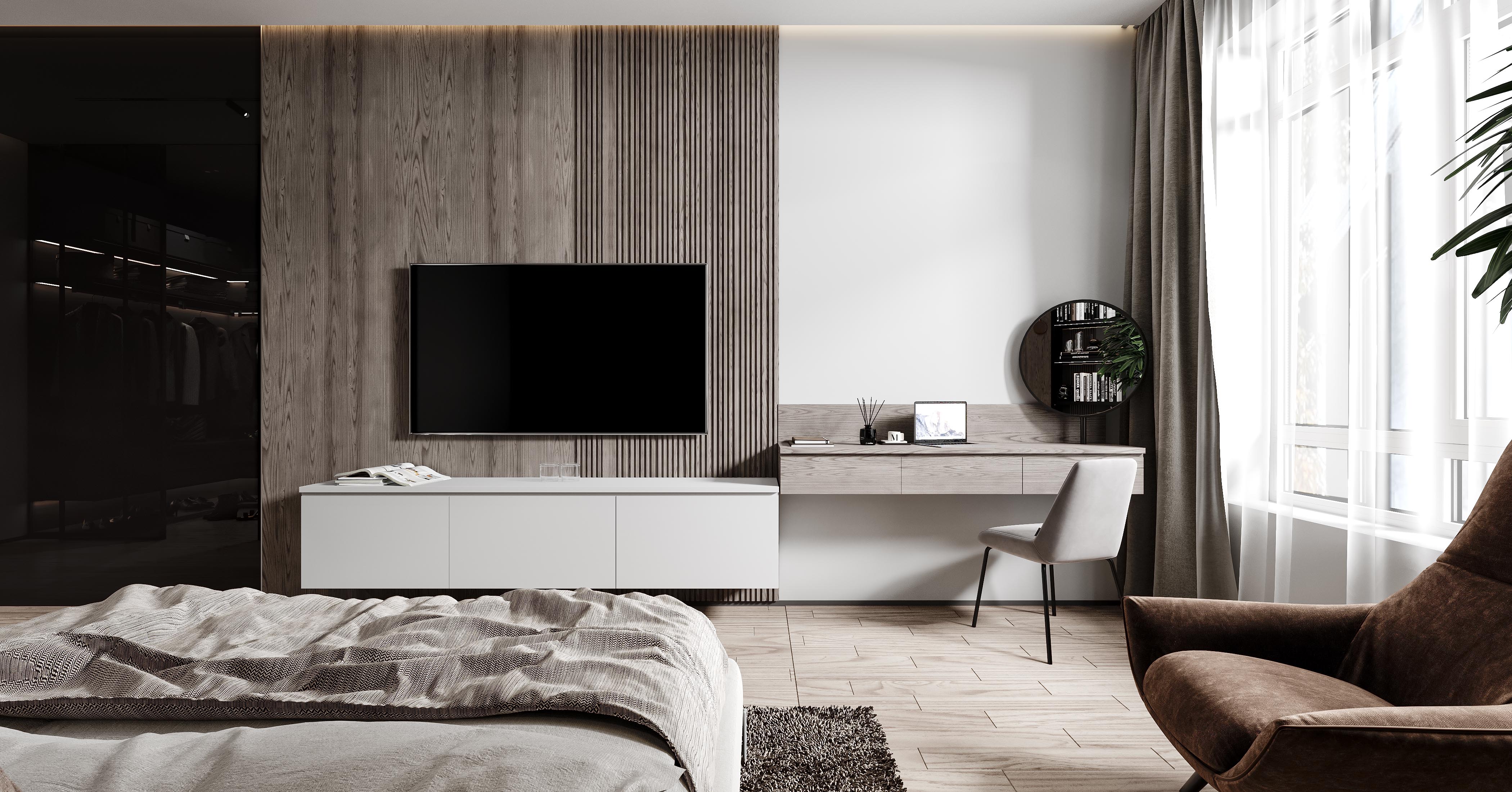 Modern dark apartment-14