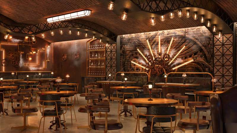 蒸汽厨房餐厅丨沙特阿拉伯利雅得丨4SPACE-8