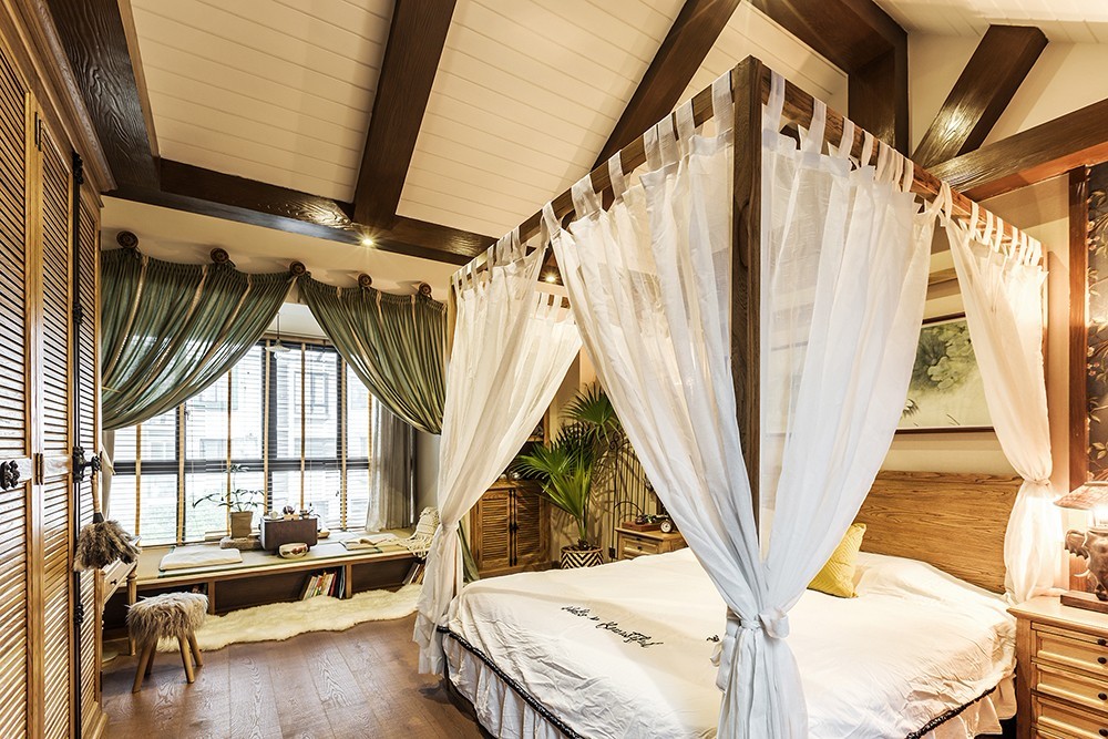 80万搞定260㎡别墅,度假风仙气来袭!屋主教你如何“装修理财”-37