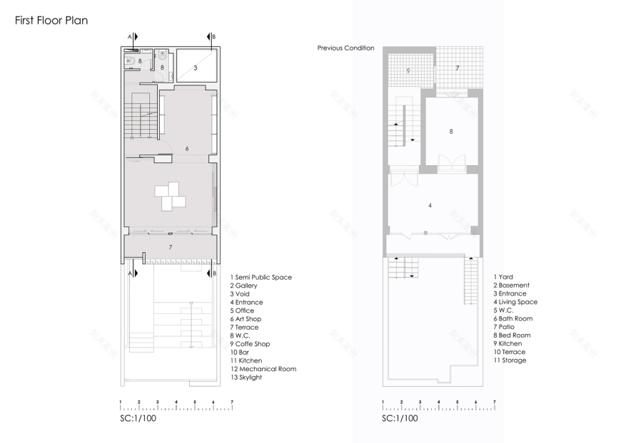 伊朗 Tehran JEE Gallery 嵌套式景观画廊设计丨伊朗德黑兰丨Alborz Nazari,Amin Hosseinirad-52