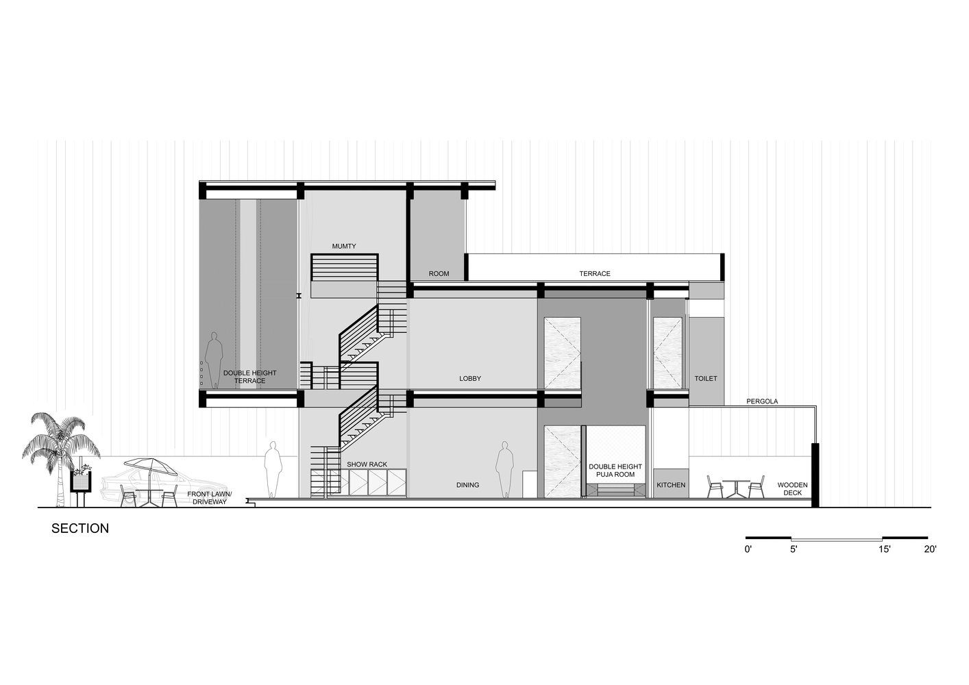 Sky Box House  Garg Architects-76