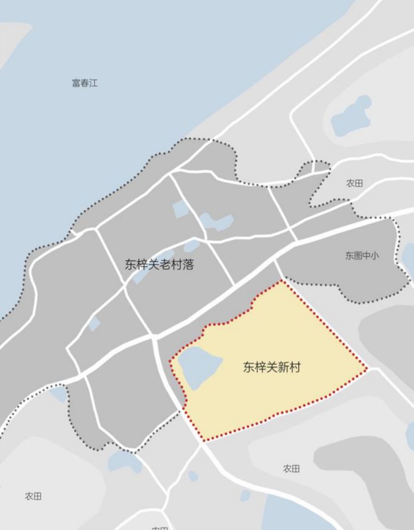 东梓关村 | 吴冠中笔下的江南民居重现,最美农村回迁房爆火-20