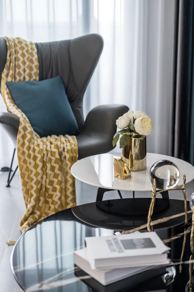 麓湖云镜 140 平米现代轻奢实景,都市里的质感灵魂居所-32