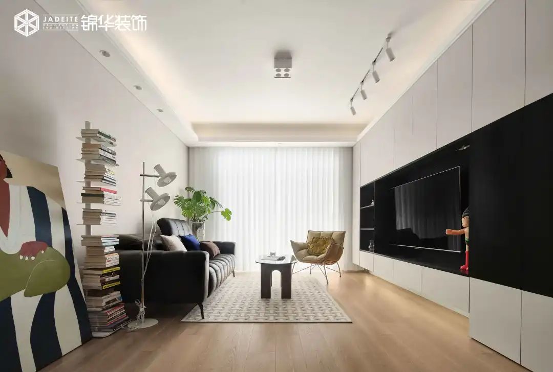 现代简约之家丨江苏锦华装饰-45