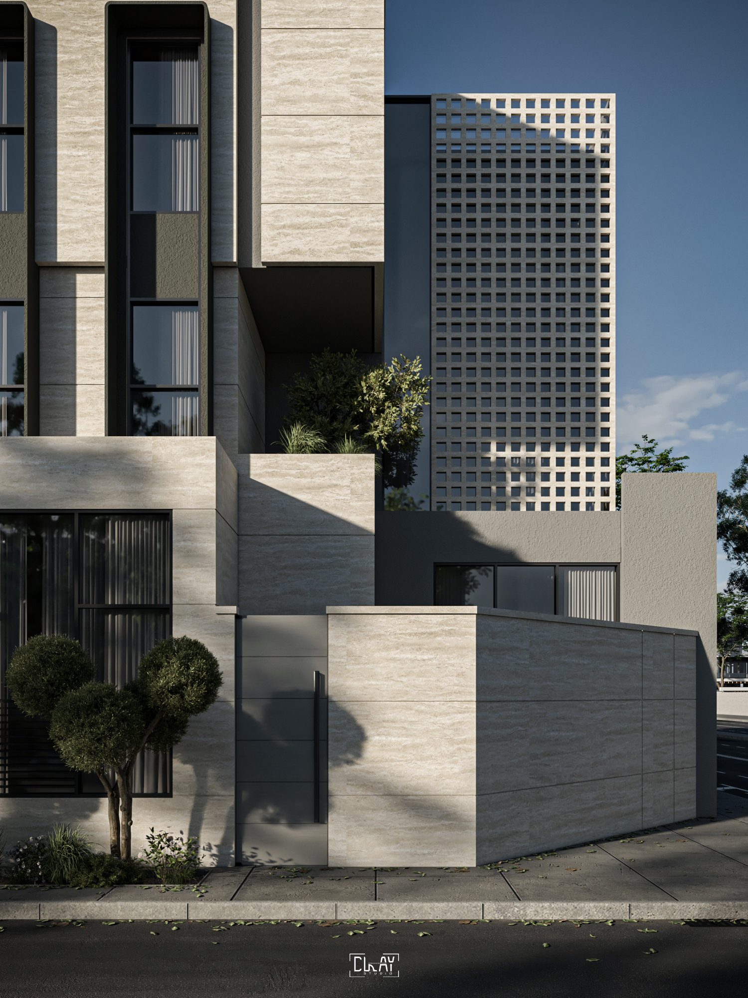 别墅立面设计-19