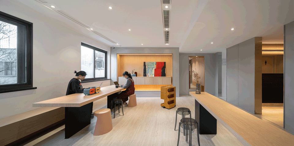 闹市独处 · 上海法租界 Isocube 独立方研习空间设计丨中国上海丨启观建筑-13