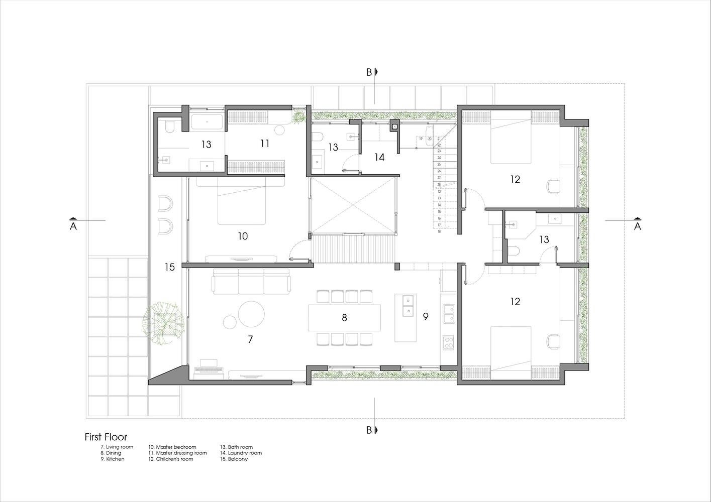 越南TT住宅丨PsA建筑-40