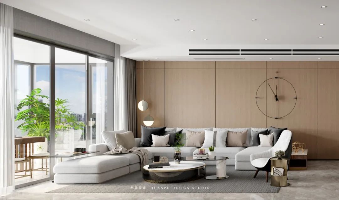 深圳博林天瑞 | 现代简约温馨宅,一家六口的宜居生活-42