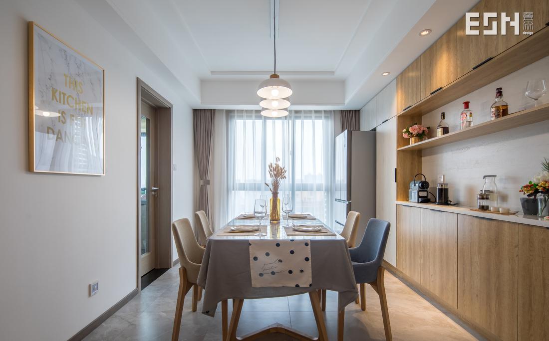 西安融侨城 110㎡北欧风旧房改造,自然舒适家居空间-54