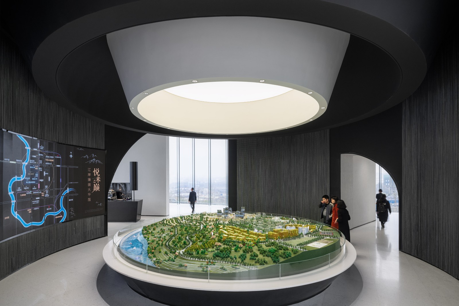 重庆旭辉∙江山雲出售楼中心 | 融入自然的艺术画廊-23