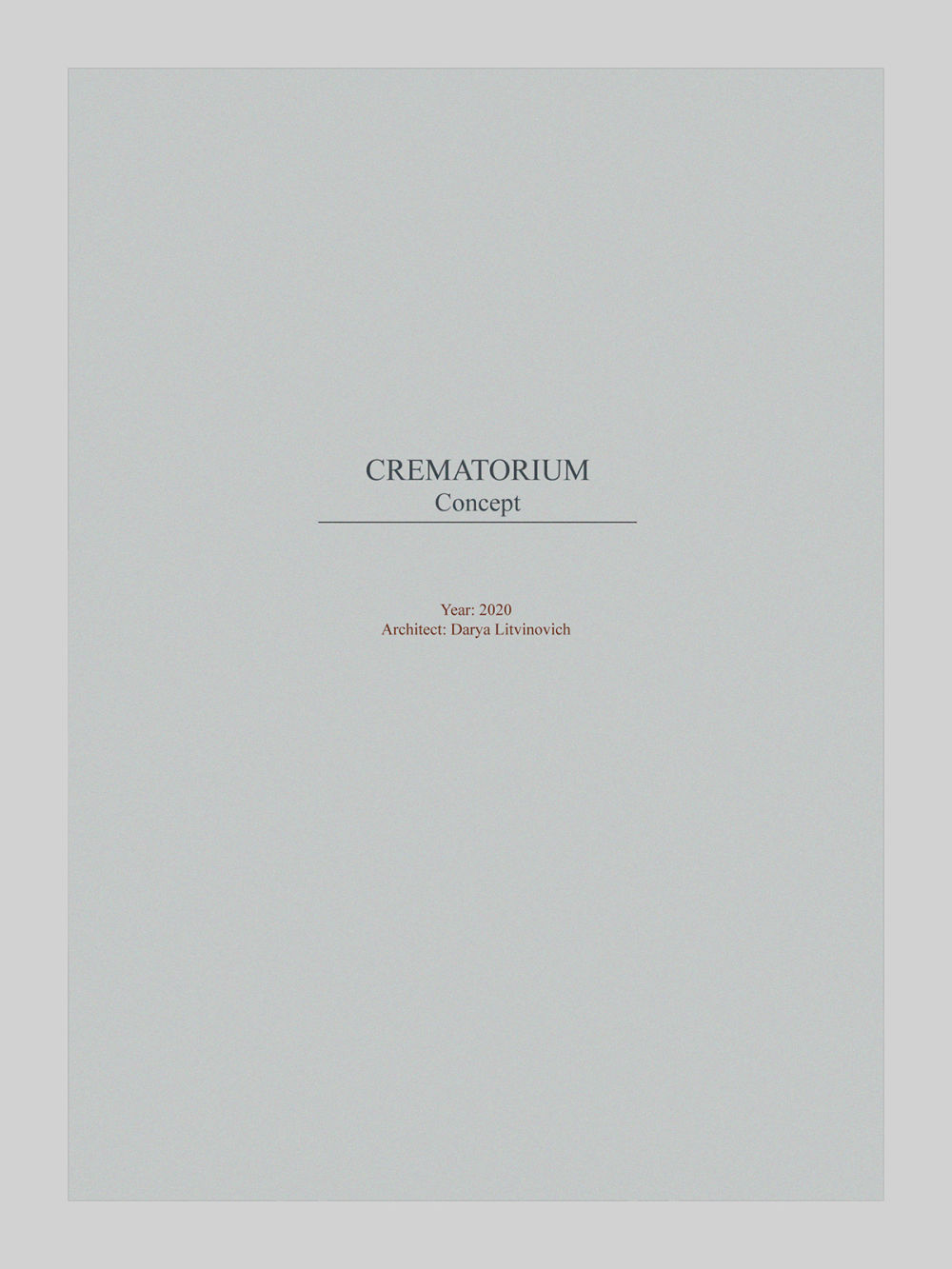 白俄罗斯火葬场概念设计-2