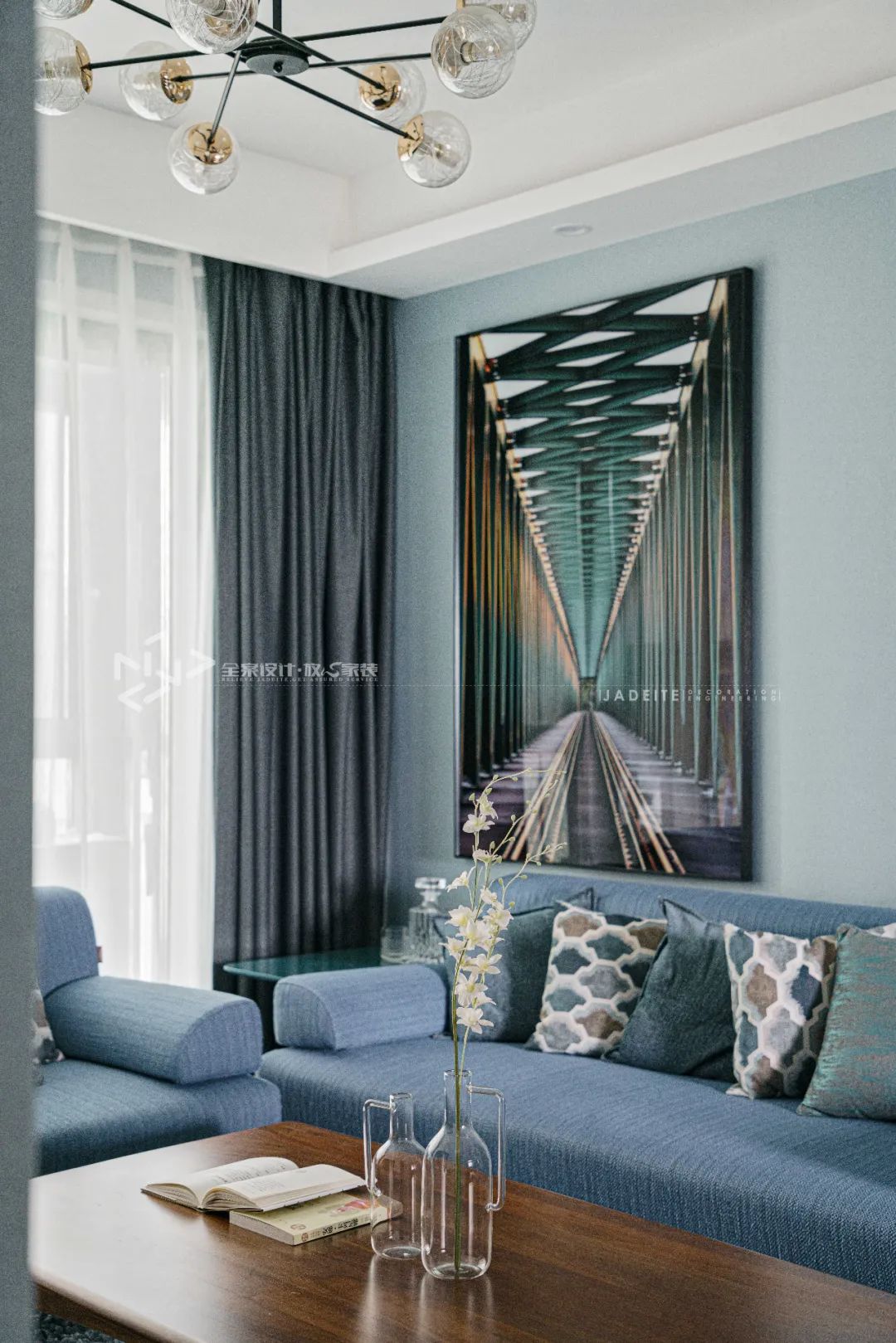 融创运河壹号府 107㎡现代简约五口之家,空间利用最大化-47