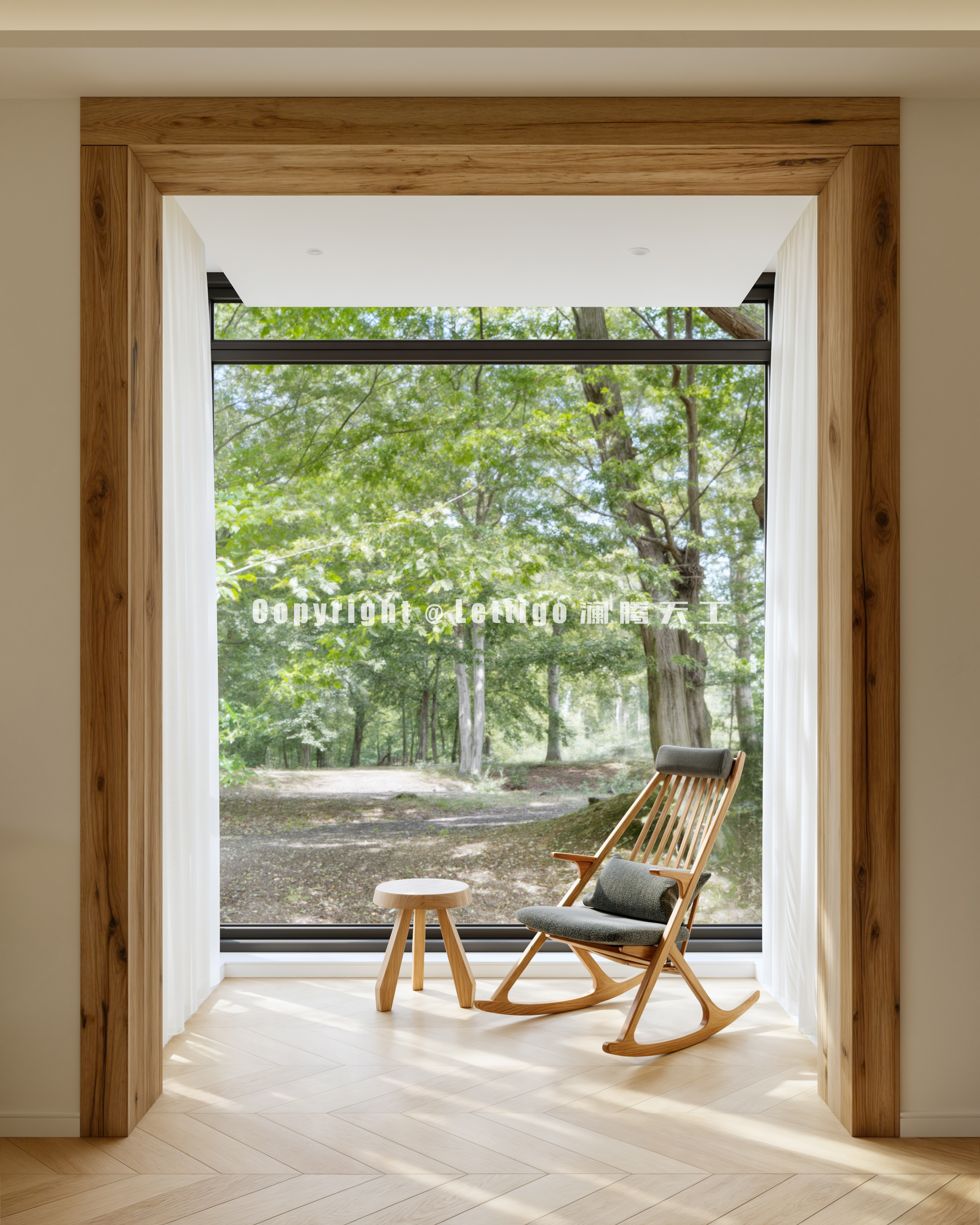 小户型原木风两居室，呼吸中都是清新的味道~-6