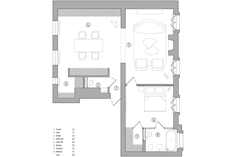 Academic公寓，马赛-21