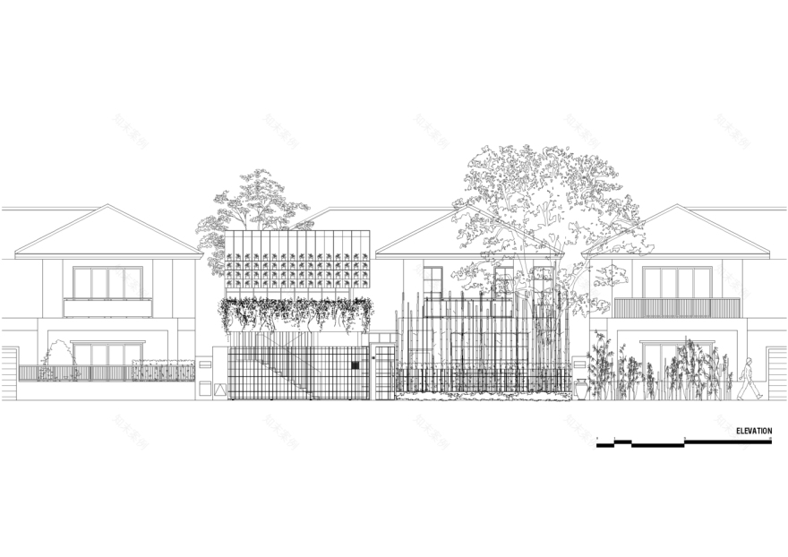 泰国曼谷“花鸟房”翻新设计,自然光与钢结构完美融合-58