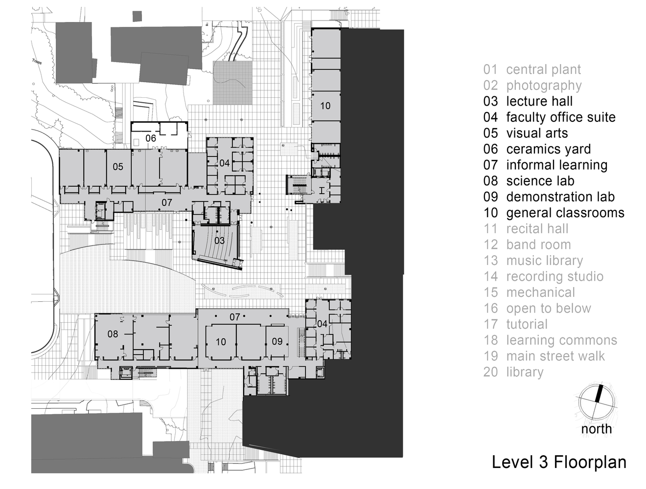 奥隆尼学院学术核心建筑-32