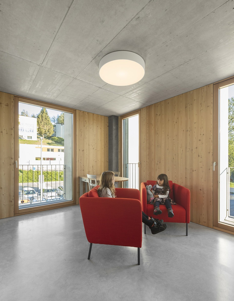 创新模块化设计 | 瑞士 TORRE D’ANGOLO 学习中心-33