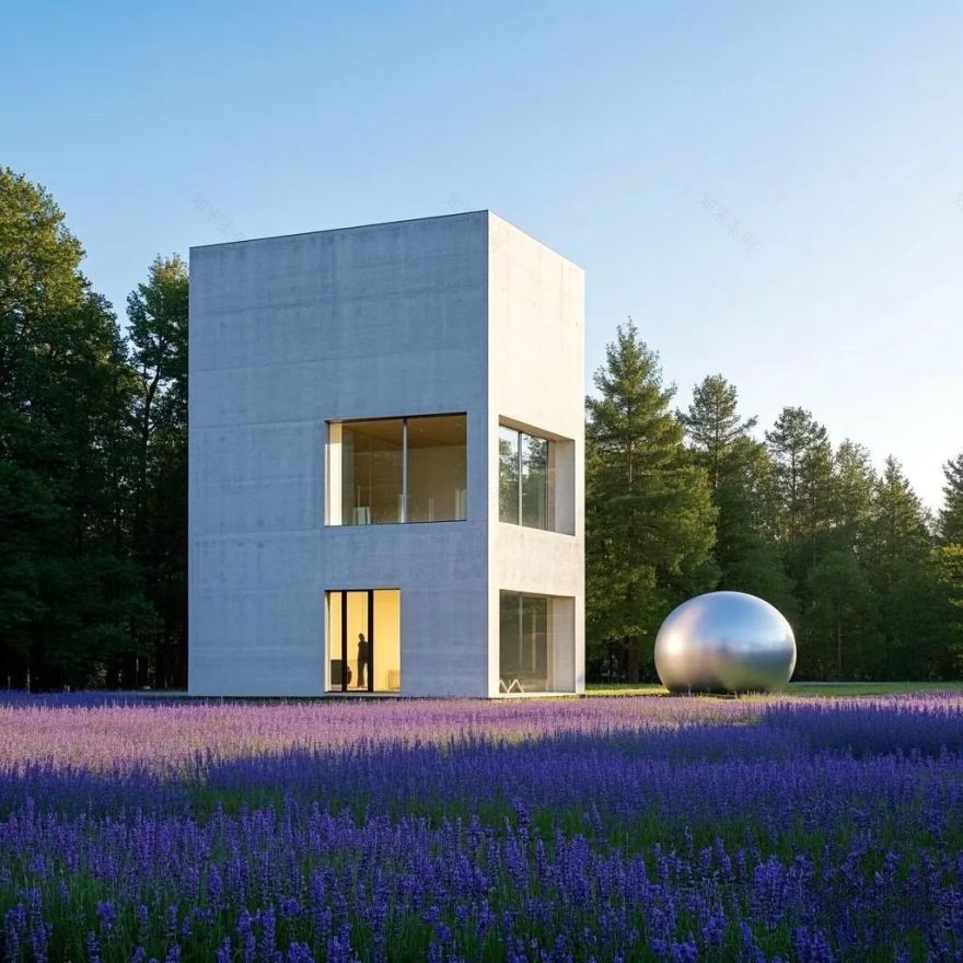 公园建筑小品与花海结合设计丨AI 概念设计 x 戴勇设计-0