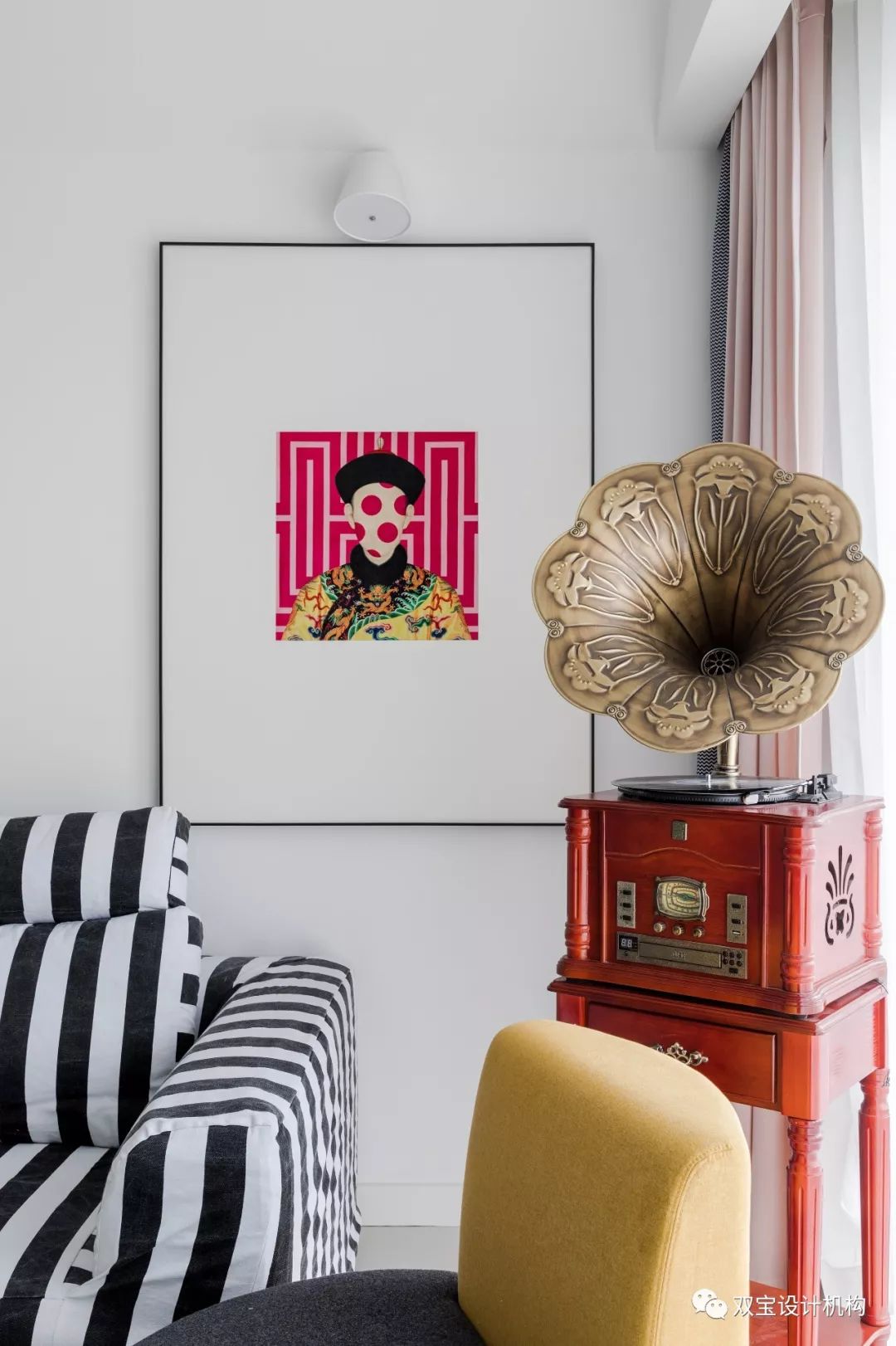 现代混搭家居,打造 105 平米温馨美家-24