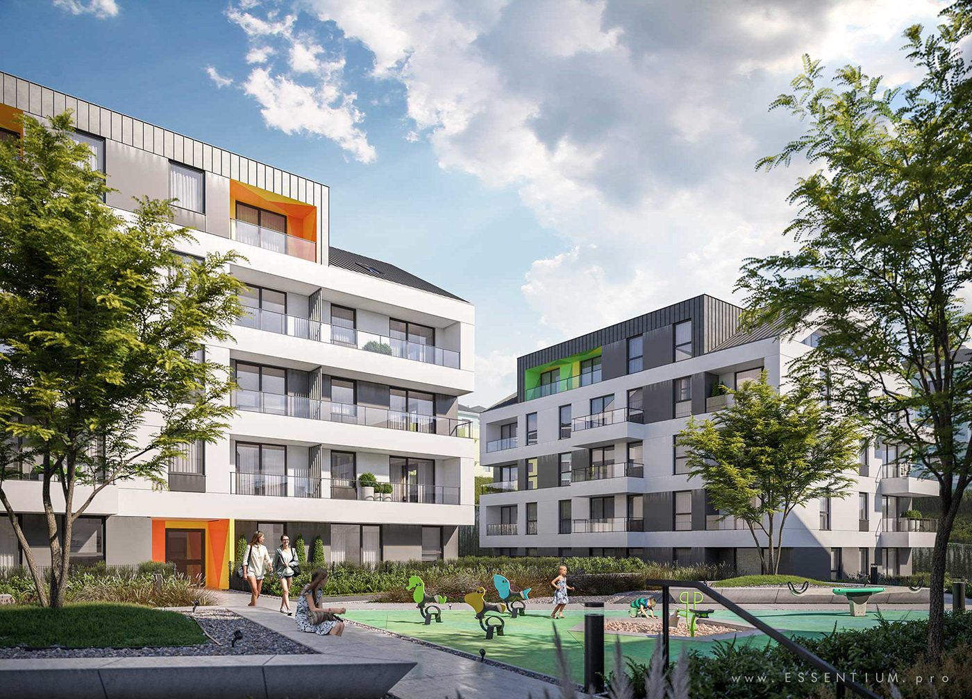 波兰 Gdansk 新住宅区 HVL 360 度全景展示-6