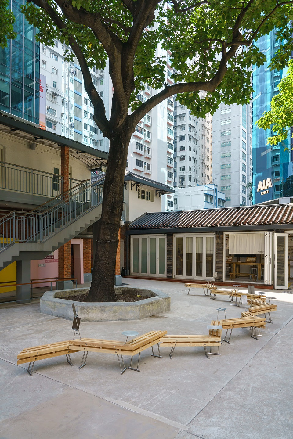 “连里枝”长椅丨中国香港丨纳研作室-19